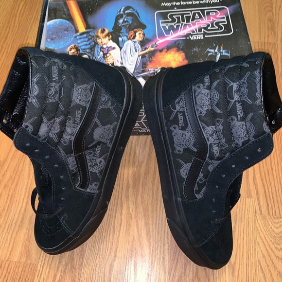 star wars vans high tops